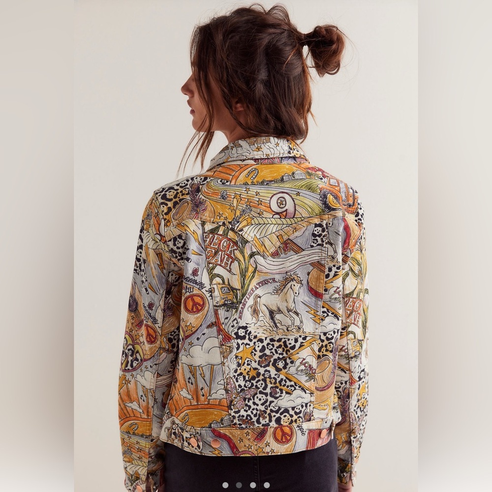 🆕👖🧥Wrangler x Lainey Wilson🧥👖Life Of Lainey Trucker Jacket - Picture 2 of 4